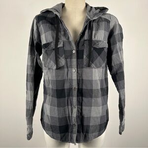 Columbia hooded shirt women size S